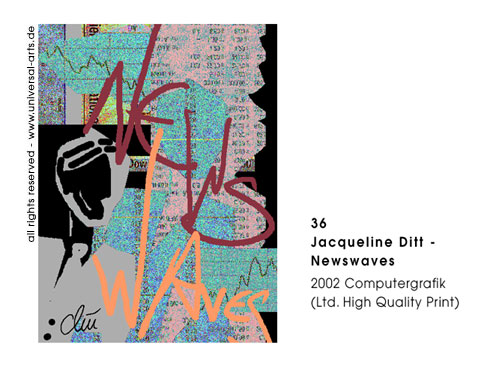 Jacqueline Ditt - Newswaves (Nachrichtenwellen)