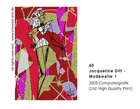 Jacqueline Ditt - Modewelle 1 (Fashionwave 1)