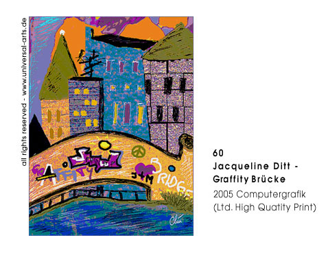 Jacqueline Ditt - Graffity Brcke (Graffity Bridge)