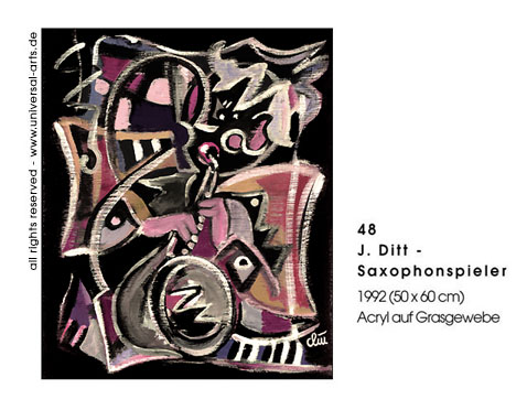 Jacqueline Ditt - Saxophonspieler (Saxophonplayer)