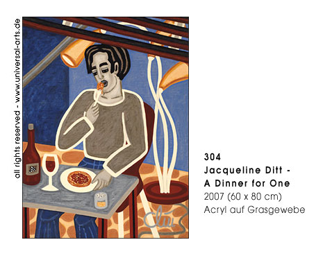 Jacqueline Ditt - A Dinner for One (Ein Abendessen fr eine Person)