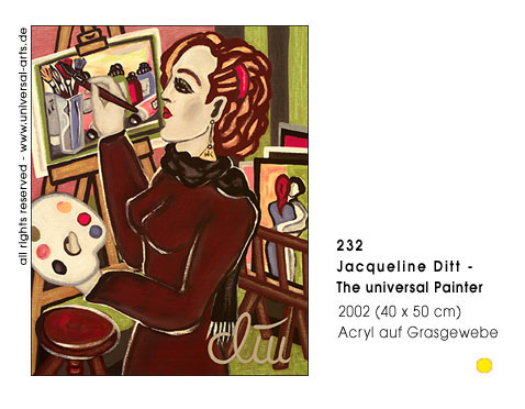 Jacqueline Ditt - The universal Painter (Die universelle Malerin)