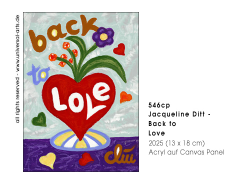 Jacqueline Ditt - Back to Love (Zurück zur Liebe)