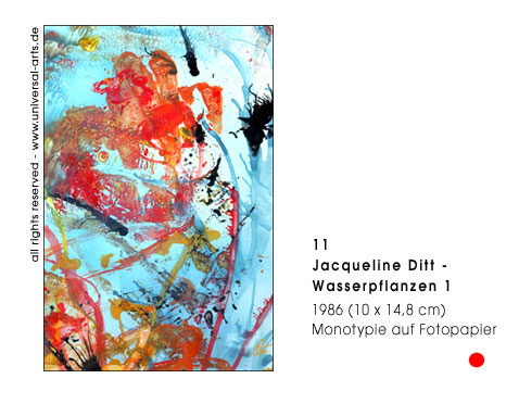 Jacqueline Ditt - Wasserpflanzen 1 (Waterplant 1)