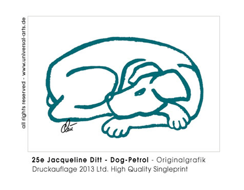 Jacqueline Ditt - Petrol (Hund - Petrol)