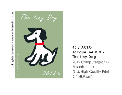 Jacqueline Ditt - The tiny Dog  (Das winzige Hündchen) 