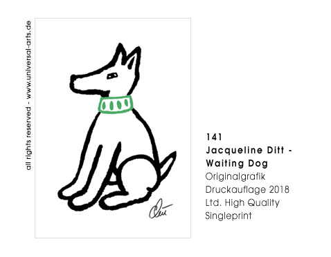 Jacqueline Ditt - Waiting Dog (Wartender Hund)