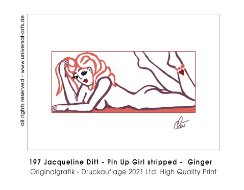 Jacqueline Ditt - Pin Up Girl stripped - Ginger 