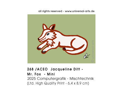 Jacqueline Ditt - Mr. Fox - Mini (Herr Fuchs - Mini)