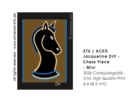 Jacqueline Ditt - Chess Piece - Mini (Schachfigur - Mini)