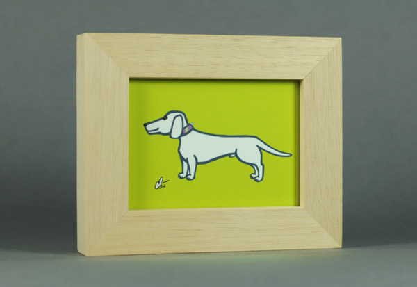 Jacqueline Ditt - The Dachshund outline - Mini